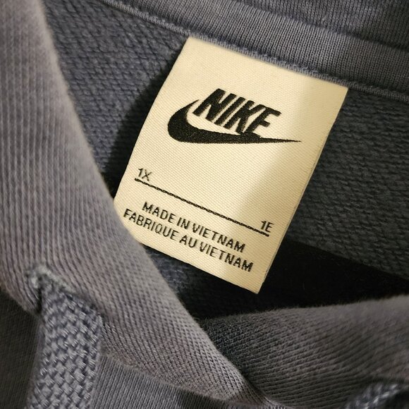 Nike Oversized Hoodie | Dusty Blue | Size 1X - Picture 3 of 4
